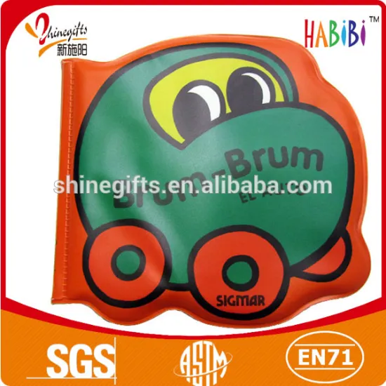 Educational colorized bath book for children