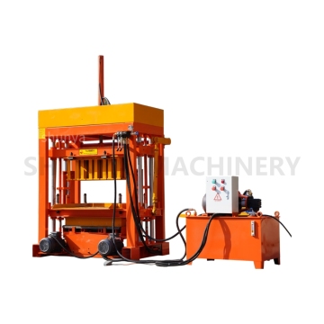 Semi-Automatic Small Hollow Brick Block Making Machine