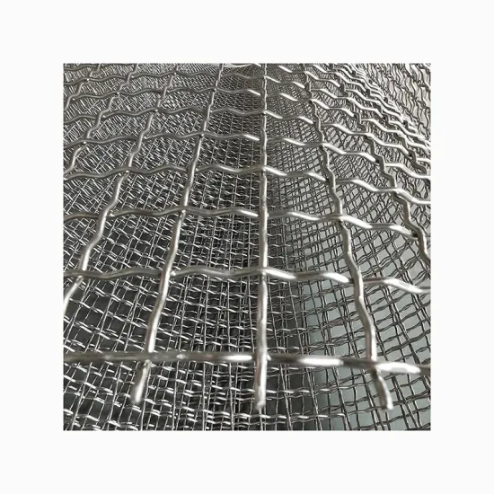 Best Selling Corrugated metal woven mesh decorative curtain wall mesh crimped wire mesh
