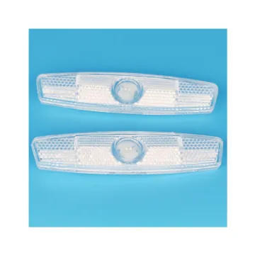 High Quality Transparent PC ABS PMMA Plastic Injection Molding Motorcycle Outdoor Reflector