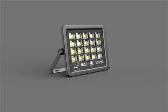 solar LED flood light battery