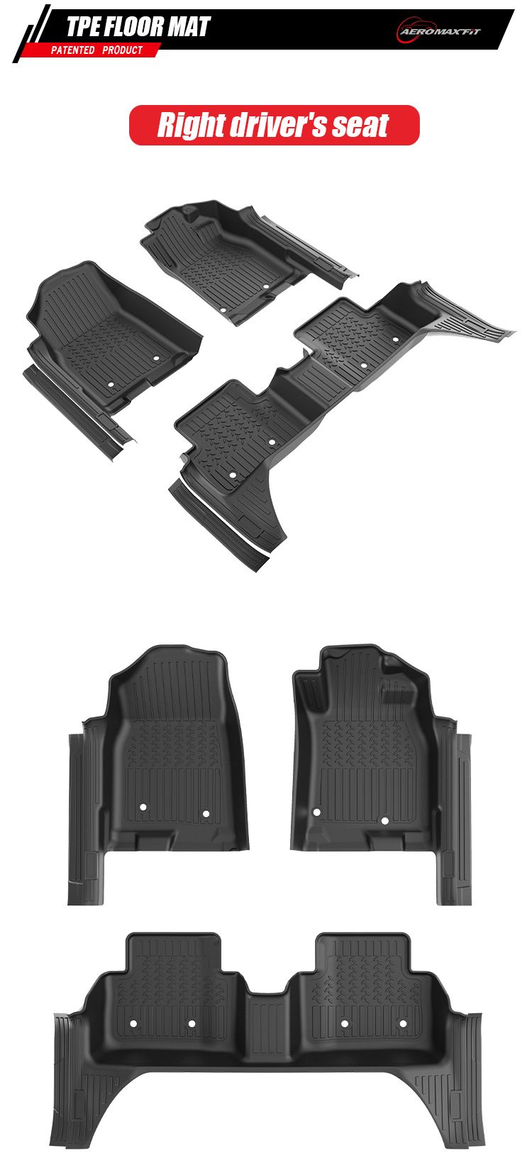 2016-2021Civic Type R floor mats_02