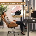 Wire cage with hemp rope shade floor lamp