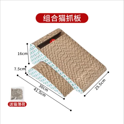 Wholesale Hellomoon Fun Multi Shape  Pet Toy Cardboard Cat Scratch Board