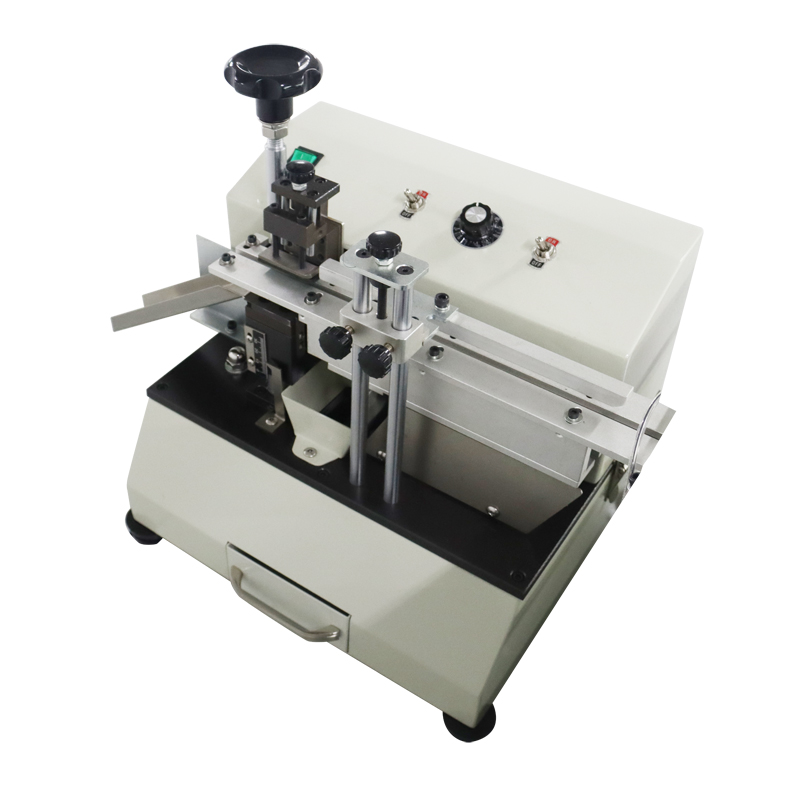 Single sideband capacitor lead cutting bending machine