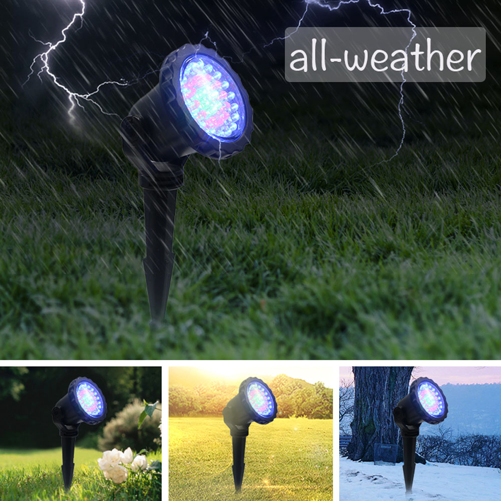 مستشعر الصور في الهواء الطلق LED Garden Pond Spot Light