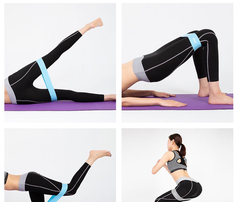 novo conjunto de bandas de silicone de resistência para exercícios de fitness de marca no atacado