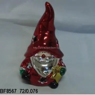 Decoration Christmas Ornaments Ceramic Santa Claus