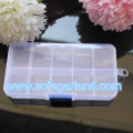 10/15 Slots Clear Adjustable Storage Box Home Organizer