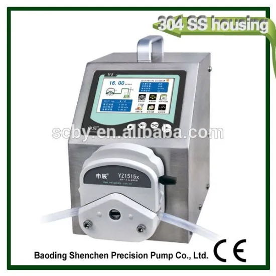 High accuracy 0.5% chemical dosing pump