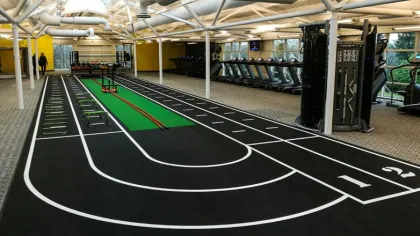 Customizable GYM FLOOR Designs for Any Space