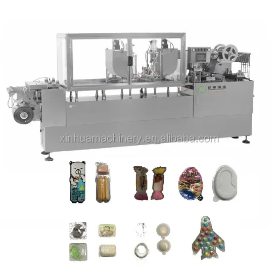 Best Selling Automatic Chewing Gum Blister Packing Machine