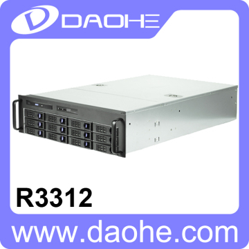 3U---12bays Storage Server Rackmount Hotswap Chassis Case -R3312