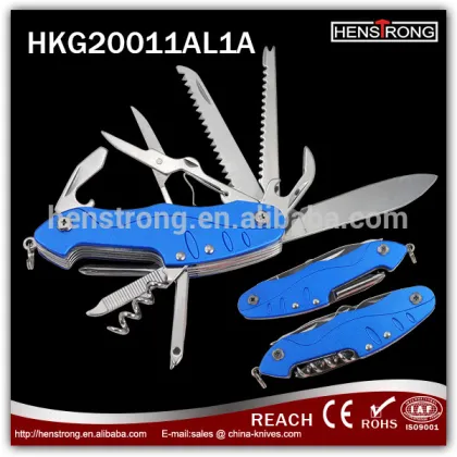 Multi Function Hand Tools Folding Knife Swiss Knife Customerzied Color