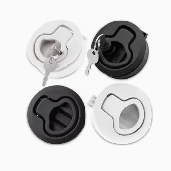 Gold Marine Supplies: Wholesale Top Quality Nylon Latch Turning Lock Handles for Boats