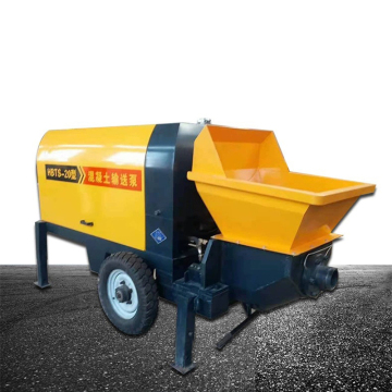 High Efficiency 60m³/h Diesel Engine Trailer Concrete Pump: For Sale