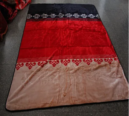 Stock 100%Polyester Bedding/Mink Blanket/Bedding Set