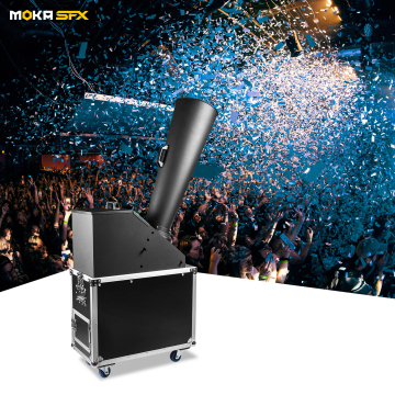 MOKA SFX MK-CN05A Large DMX CO2 Confetti Blaster Cannon for Events