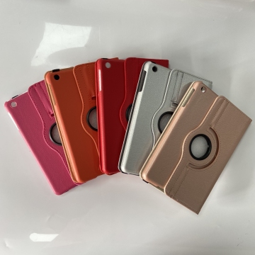 Wholesale 360 Degree Swivel Stand Rotating Leather Tablet Case for iPad mini 1/2/3 - 7.9 inch Cover