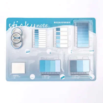 STICKY NOTES WITH DIFFERENT STICKY