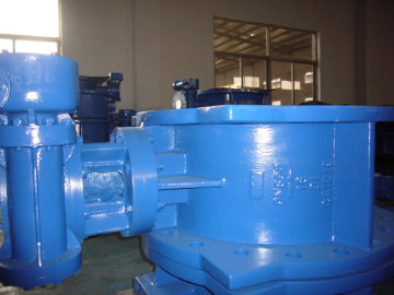 Metal Seat Double-eccentric Flanged Butterfly Valve