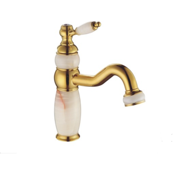 Wenzhou Feenice Bathroom Fixtures: Gold Marble Wash Basin Faucet Series