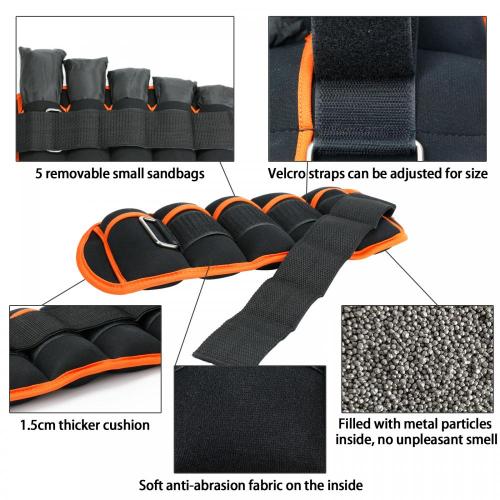 Outdoor Sports Sandbags Adjustable Unisex Walking Sports Sandbags Manufactory