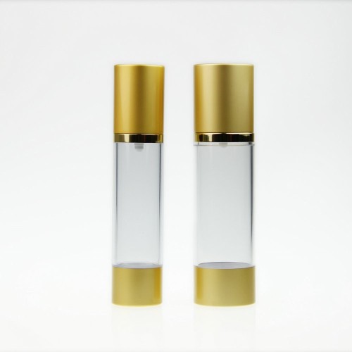 Bottle Anodized Aluminum bottle pump makeup airless package foundation cosmetic