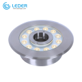 Luz LED para piscina exterior de acero inoxidable 15w LEDER