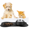 Slow Feeder and Pet Water Bowl Set