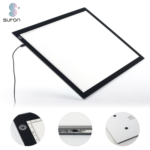 Tableta de plantilla de almohadilla de luz LED de Suron