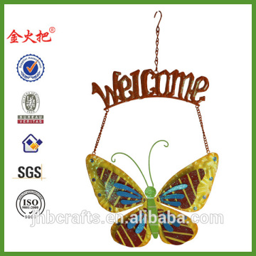 Happy harvest festival cast iron welcome sign