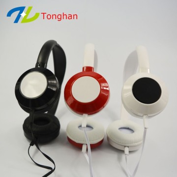 Wired stereo headphones custom logo OEM headset manufacturer