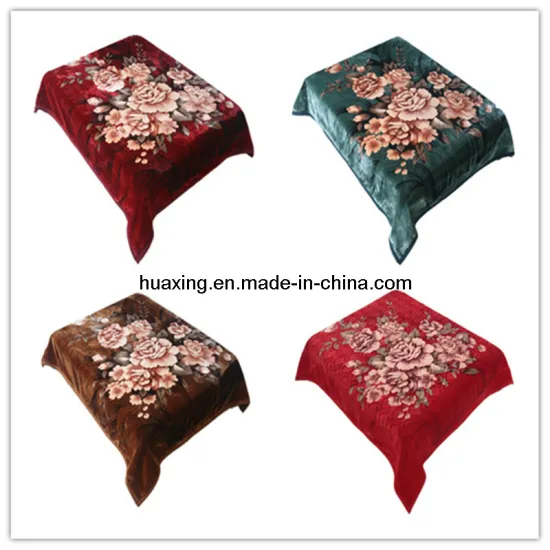 Super Soft 100%Polyester Korean Blanket