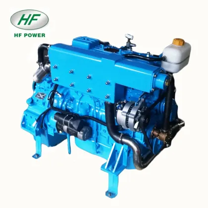 HF-4108 diesel marin engine and gearbox 90HP