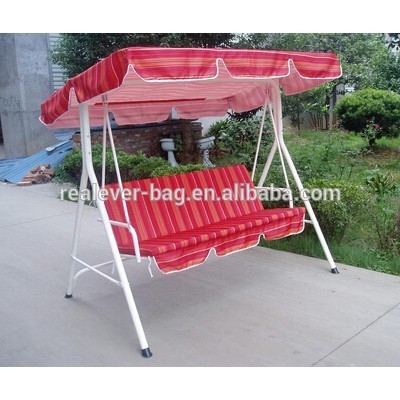 Promotion 3 seats outdoor garden swing chair