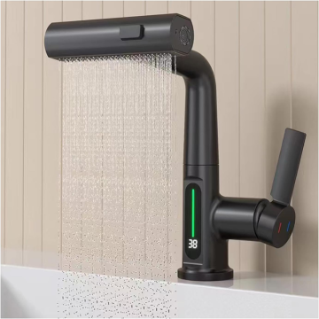 Luxury Sensor Kitchen Faucet: Black, Silver, and Stainless Steel Designs