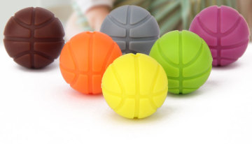 baby chewable food grade brasketball silicone beads with best price
