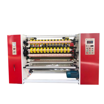 HT1300 BOPP接着剤パッキングテープジャンボロールスリッティング巻き戻しマシン