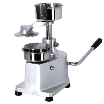 Manual Hamburger Hand Press Machine 100mm Hamburger Patty Maker Easy Use