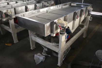 Stainless Steel Linear Vibrating Screen Separator for Sesame and Cashew Nuts