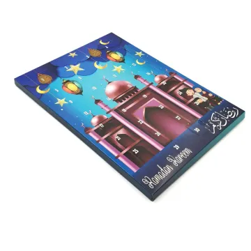 Custom Christmas Kids Chocolate Ramadan Advent Calendar Box