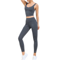 Yoga gym legging ak pantalon mete