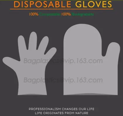 Degradable LDPE dog poop mittens gloves, LDPE dog poop mittens gloves, mittens gloves