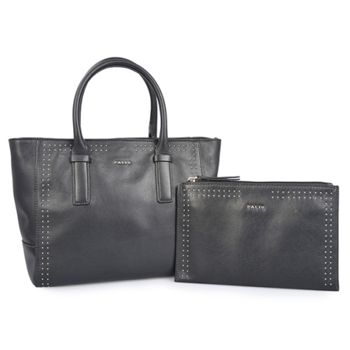 Borsa tote piccola da donna in pelle crossgrain Voyager