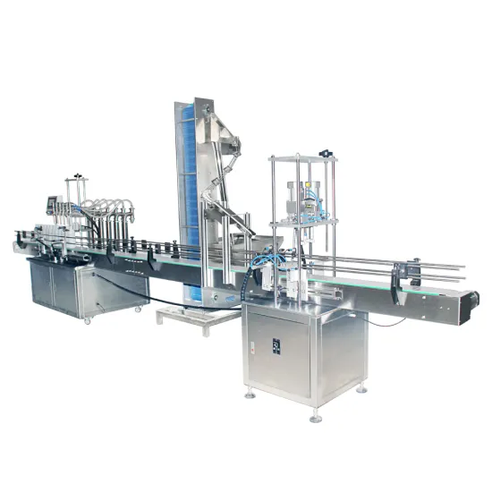 YK Six Heads Factory Price Automatic Liquid Filling and Capping Machine with Feeder