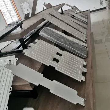 Aluminum water cooling cold plate for PV panel