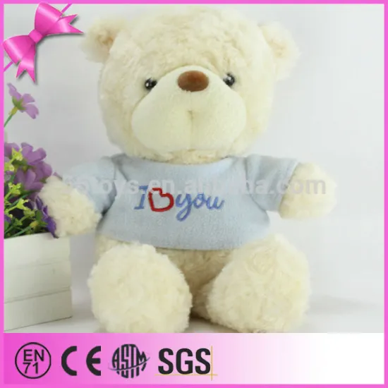 custom plush material handmade stuffed plush toy bear gummy bear toy for sale