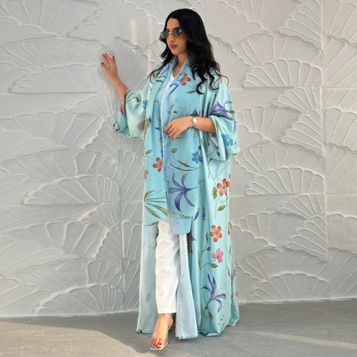 Garbaha hore ee Ubaxa Daabacan ee Abaya Matching
