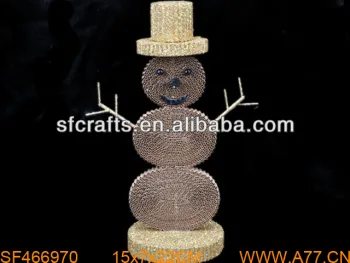2014 Christmas Carton Snowman Hanging Ornament Manufacturer